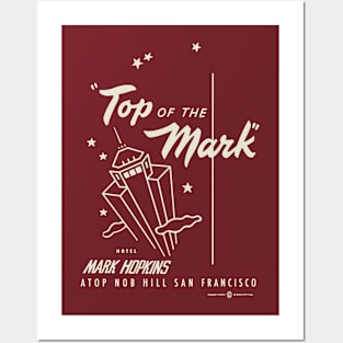 Vintage Top of the Mark San Francisco Posters and Art